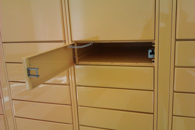 Locker opened