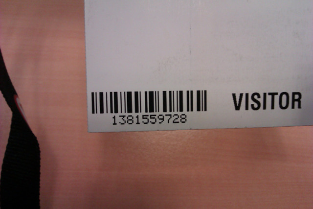 Example barcode