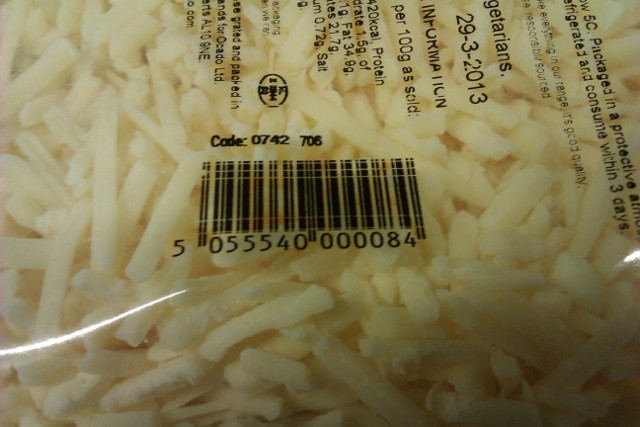 Example barcode
